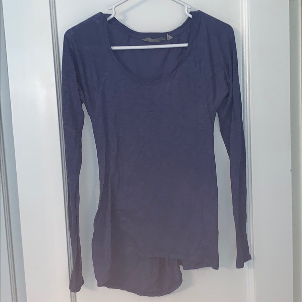 Athleta blue top